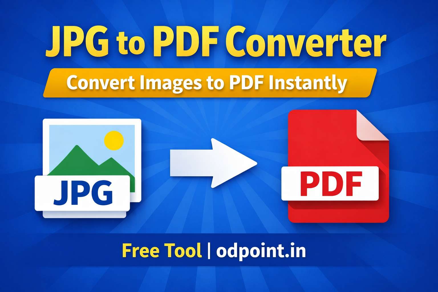 JPG to PDF Converter Online Free – Convert Images to PDF Instantly