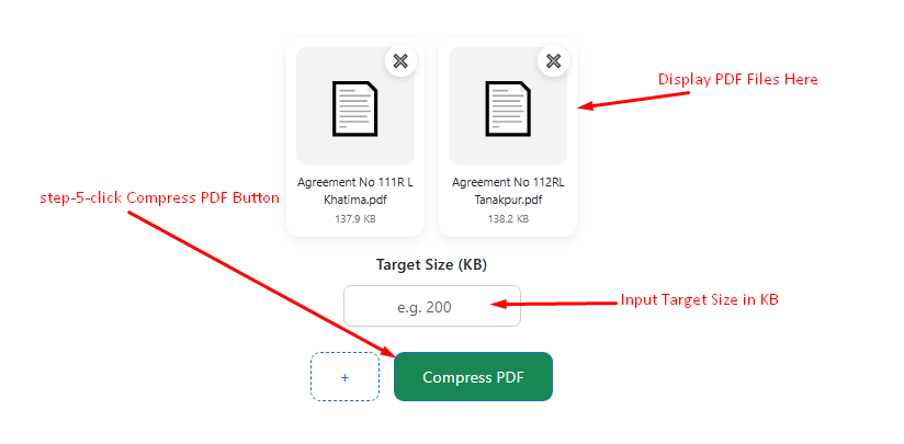 Compress Button